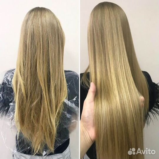 Кератин выпрямление и ботокс волос