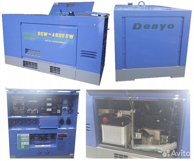 Сварочныи агрегат Denyo DCW-480ESW