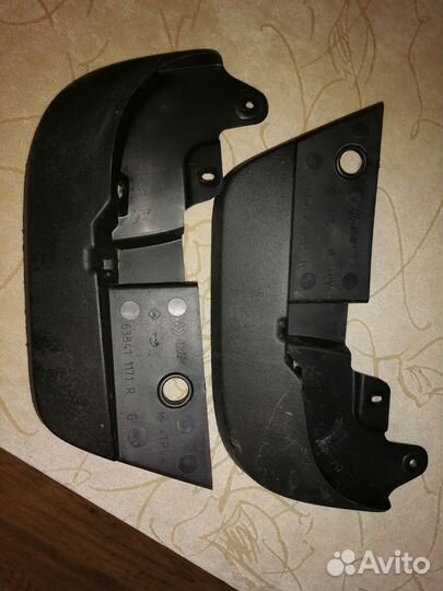 Комплект брызговиков из 4х шт на логан степвей