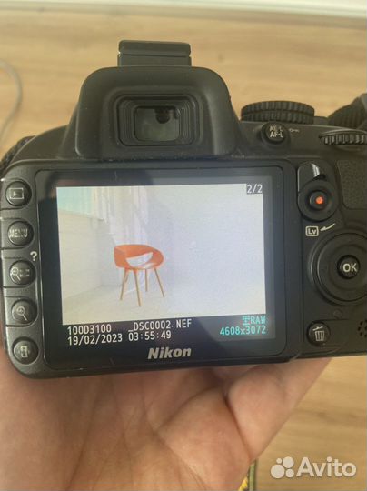 Зеркальный фотоаппарат nikon d3100