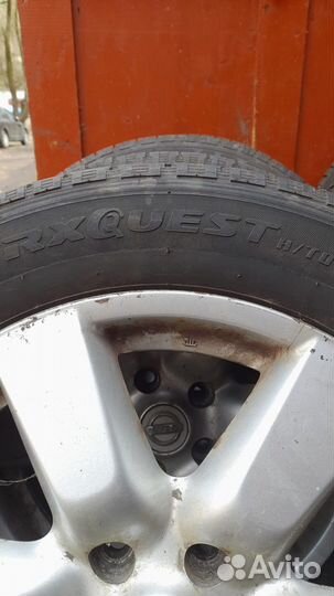 Колеса с лисками R17 на Nissan X-Trail 2010