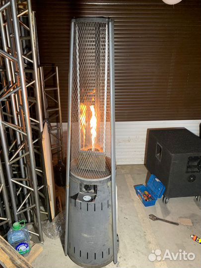 Газовый обогреватель пирамида