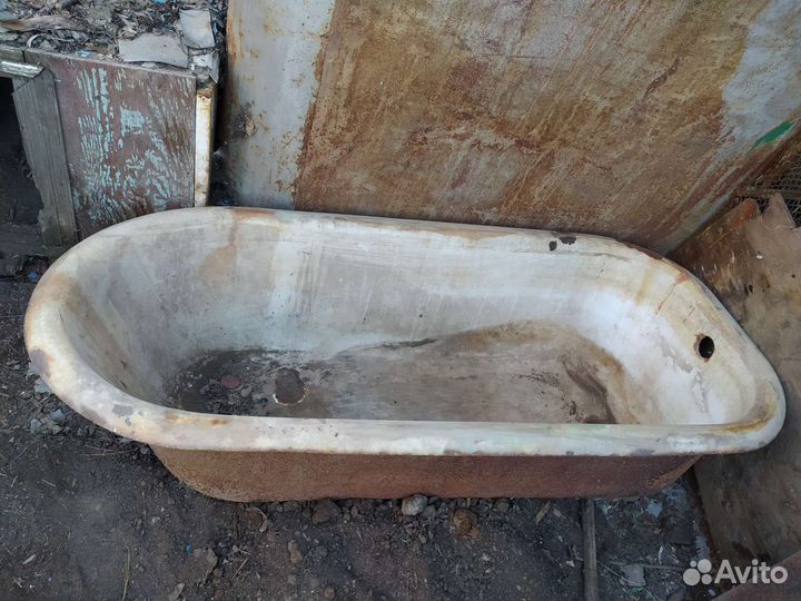 Ванна чугунная Мальцов старинная антикварная
