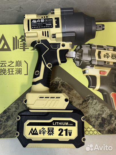 Мощный аккумуляторный гайковерт оригинал