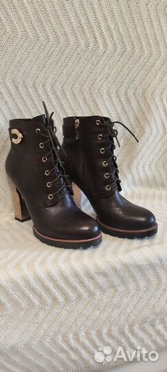 Ботильоны натуральная кожа 39