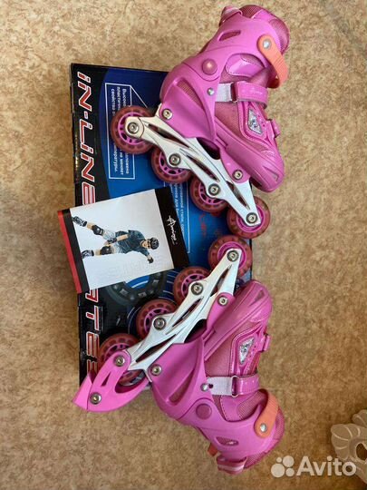 Ролики для девочки р. 27-30