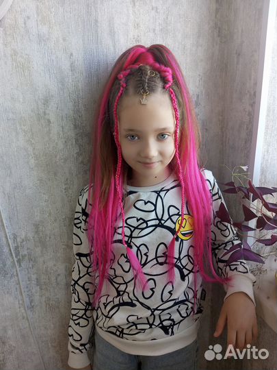 Брейды, боксерские косы, афрохвост, водопад