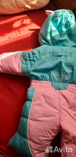 Комбинезон зимний на девочку 80,86