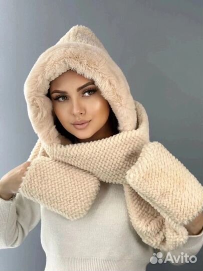 Балаклава женская зимняя