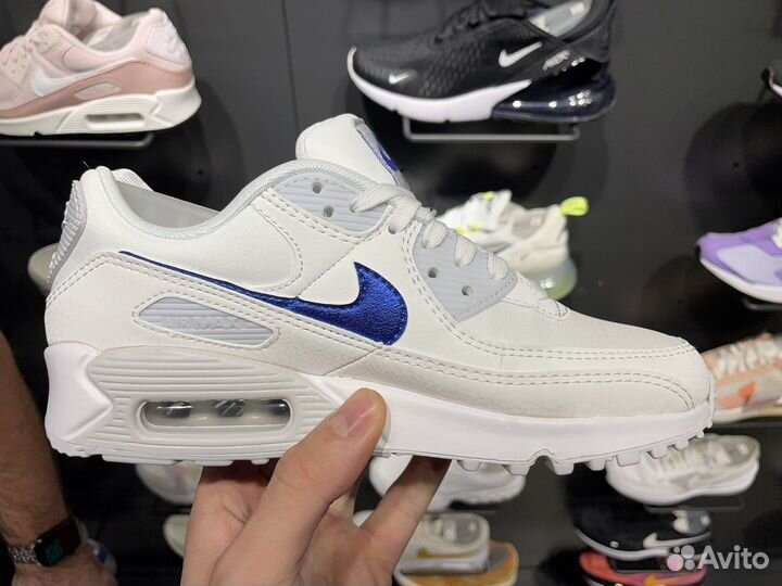 Nike Air Max 90 белые оригинал (36 37 38 39 40)