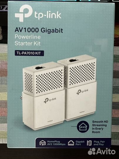 Новые Powerline адаптеры Tp-link TL-PA7010