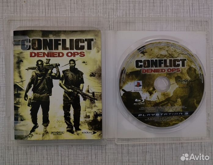 Игра диск ps3 Conflict Denied Ops