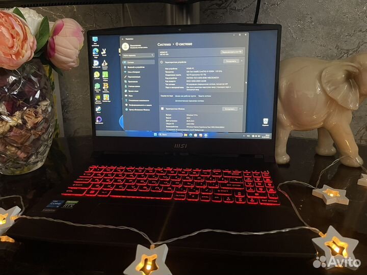 Ноутбук игровой MSI, Katana GF66 12UE