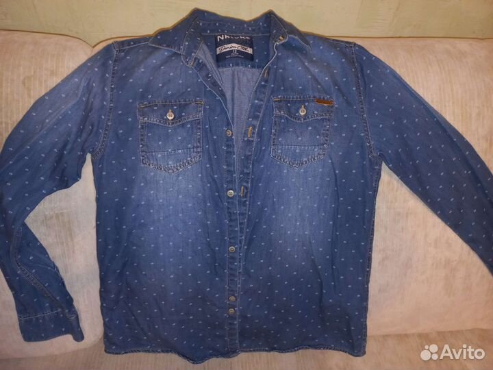 Рубашка на мальчика 152