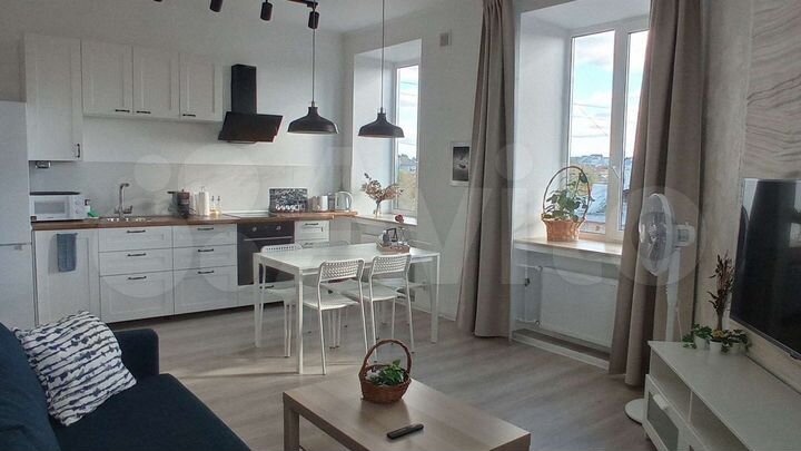 2-к. квартира, 45 м², 6/6 эт.