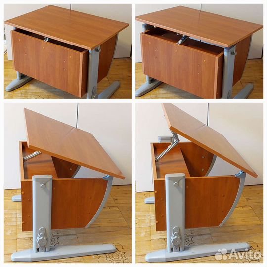 Парта регулируемая наклонная