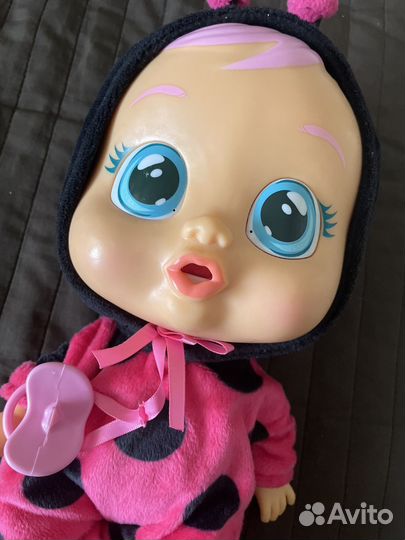 Кукла пупс интерактивная Божья коровка