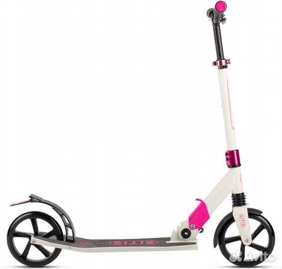 Самокат sitis DIO 200 (2023) бело-розовый Sta81