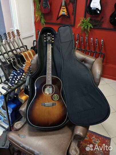 Гитара Cort Earth 100 SSF с чехлом