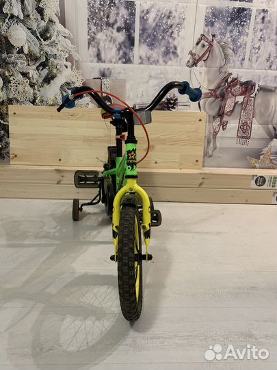 Детский велосипед 4х колесный