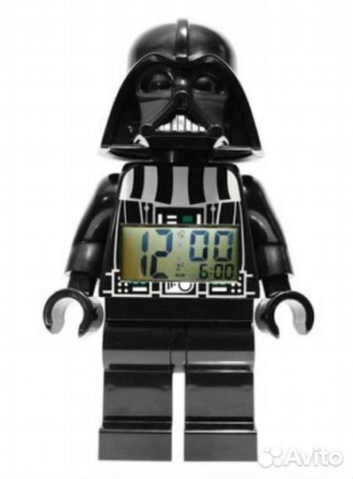 Часы с будильником Lego Дарт Вейдер