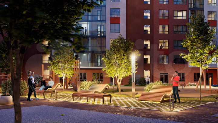 1-к. квартира, 45,7 м², 2/7 эт.