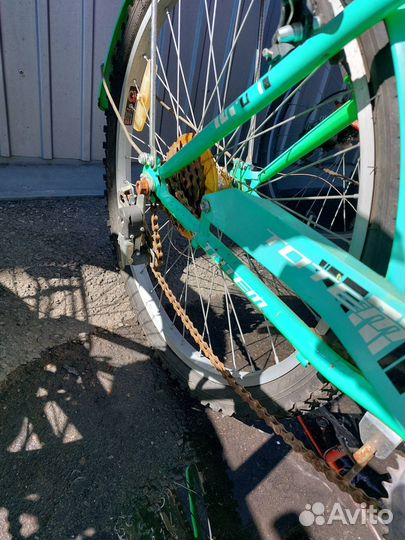 Велосипед складная рама 24 колеса выставочный экз