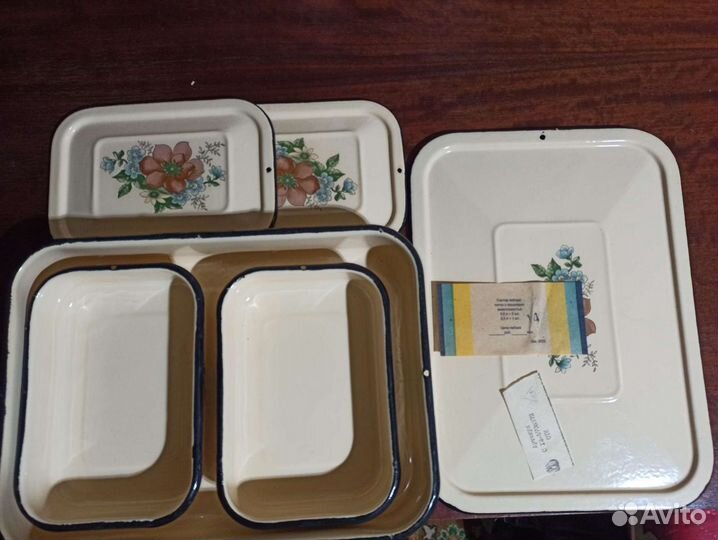 Ковш, лотки,блюдо эмалир и др. СССР