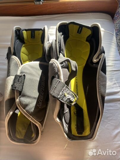 Щитки хоккейные 15 bauer