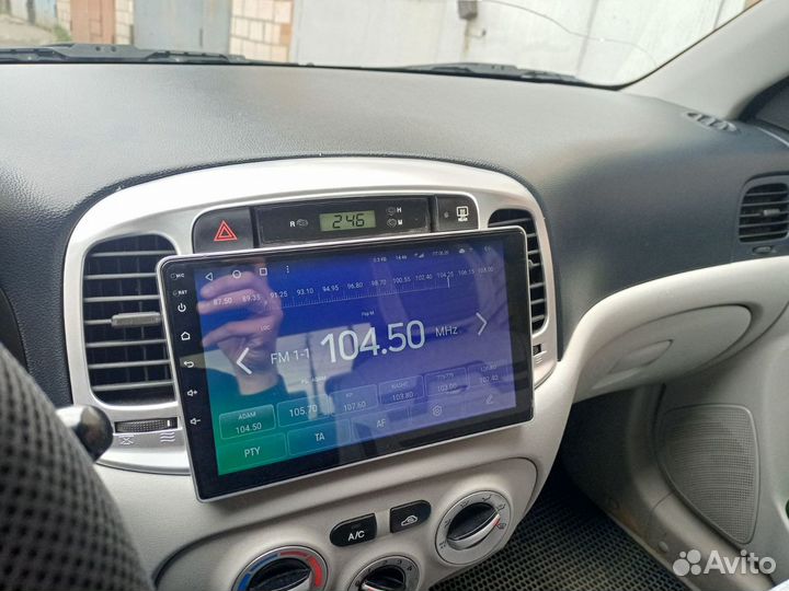 Android магнитола для Hyundai Accent 3, есть Teyes