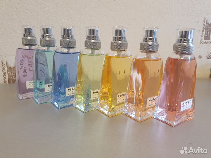 Mugler Cologne все 7 ароматов