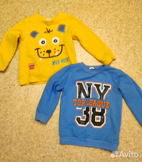 Пакет вещей на мальчика 2-3 года