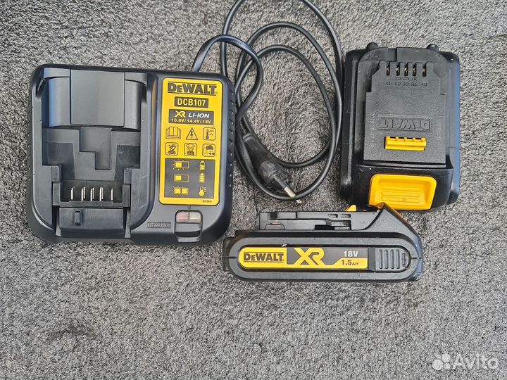 Зарядное устройство dewalt dcb107