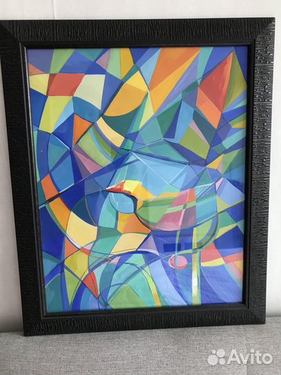 Картина «утка в Татрах» 60х40