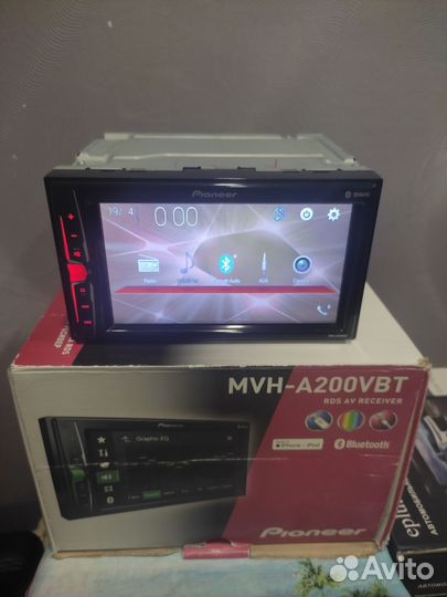 Процессорная магнитола pioneer mvh a200vbt