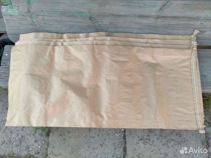 Бумажные крафт мешки для продуктов новые