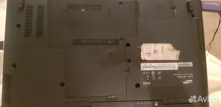 Ноутбук samsung r469