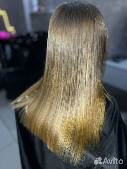 Кератиновое выпрямление волос Ботокс