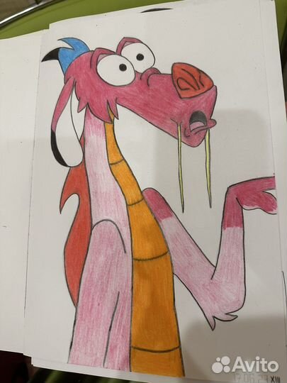 Рисунок карандашом на заказ