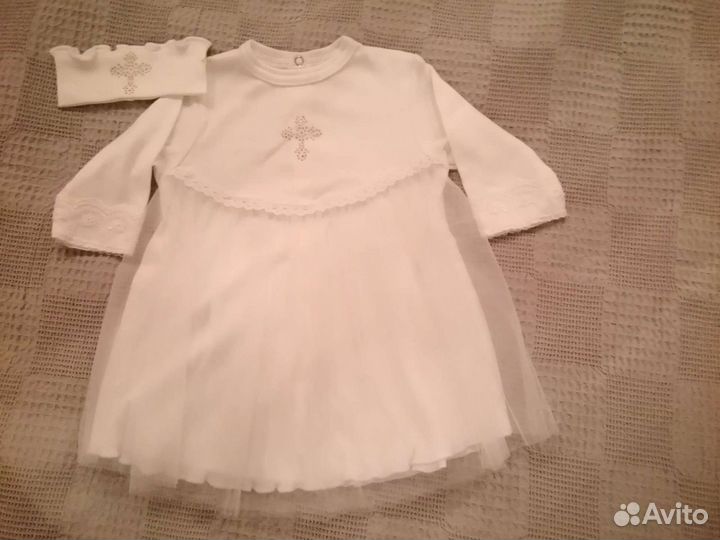 Новый крестильный набор для девочки