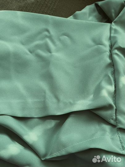 Ткань зеленая