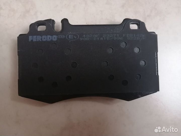 Колодки тормозные Ferodo FDB 1426