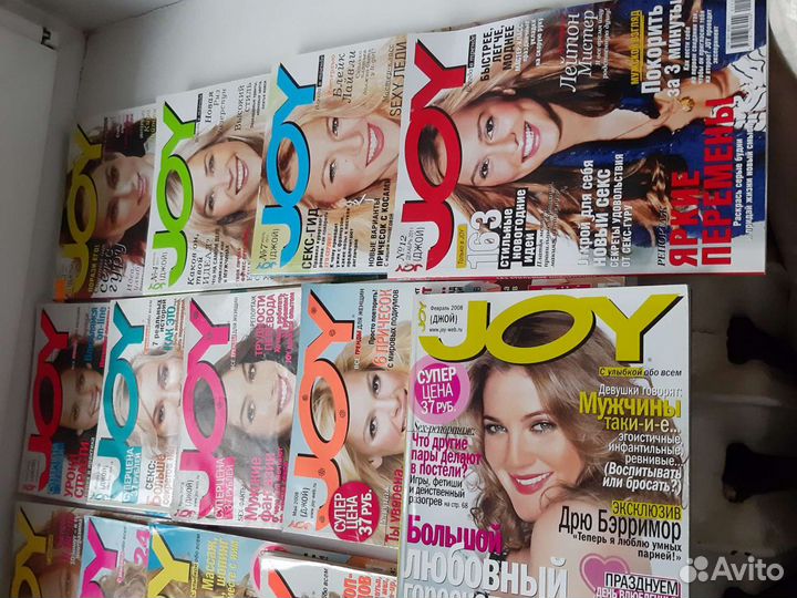Журналы JOY, mini, oops 2006,2007,2008,2009,2011