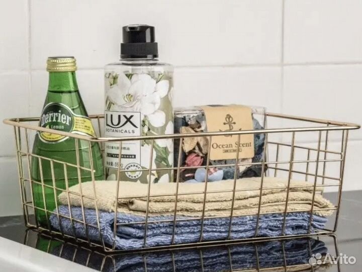 Корзина металлическая для хранения