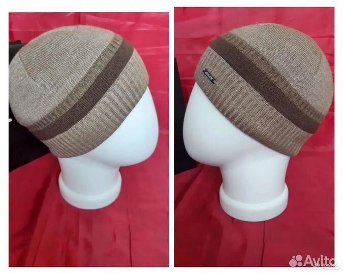 50-52-54см Пакетом шапки + снуд для мальчика осень