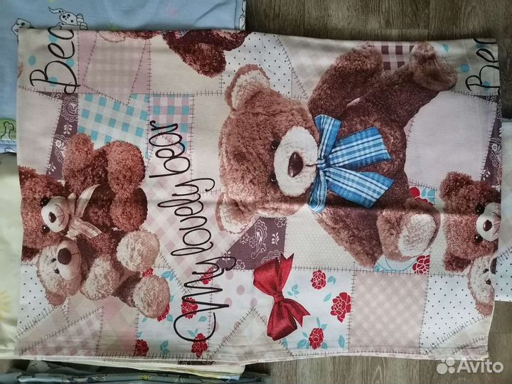 Постельное белье в детскую кроватку и подушки