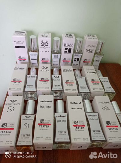Парфюмерия тестеры