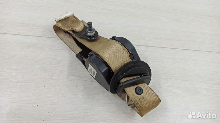 Ремень безопасности задний бежевый BMW X5 E70