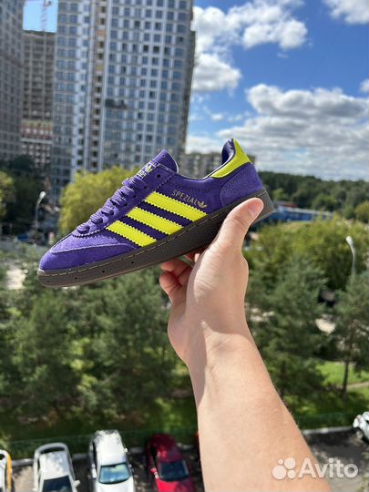 Кроссовки adidas spezial фиолетовые женские