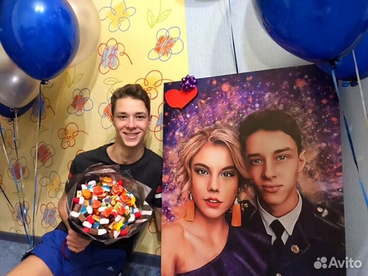 Портрет по фото за 1 день в Самаре